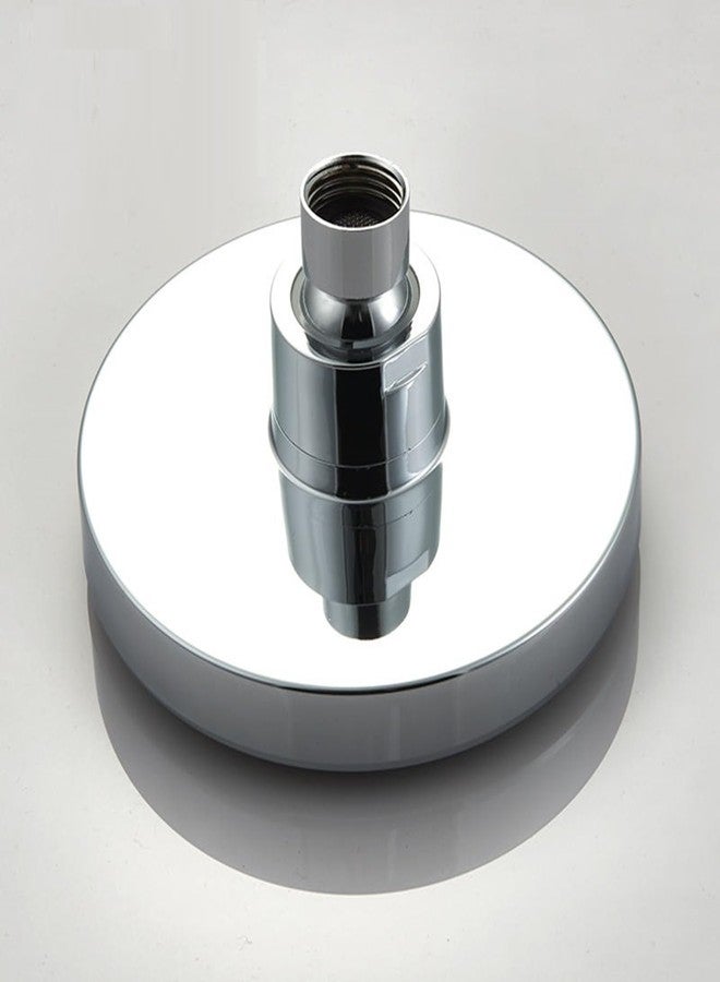 JAGGER رأس دش مطري JAGGER JAG368 مقاس 4 بوصات مع ذراع دش مقاس 9 بوصات، دش سقف فاخر للحمام، مع شريط تفلون وحافة جدارية (ABS ROUND [BELL]) - Image 4